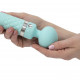 Вибромассажер 2в1 PILLOW TALK - Sultry Teal, классический массажер и вибратор с ротацией, подогрев