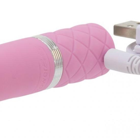 Роскошный вибратор Pillow Talk - Racy Pink с кристаллом Swarovski для точки G, подарочная упаковка