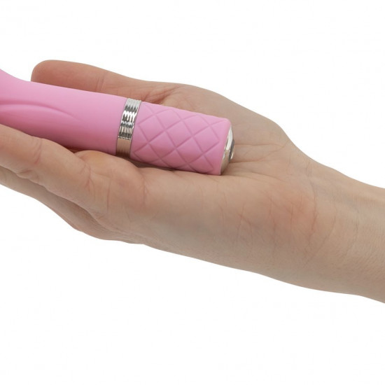 Роскошный вибратор Pillow Talk - Racy Pink с кристаллом Swarovski для точки G, подарочная упаковка