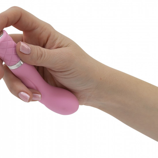 Роскошный вибратор Pillow Talk - Racy Pink с кристаллом Swarovski для точки G, подарочная упаковка