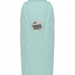 Розкішний вібромасажер PILLOW TALK - Cheeky Teal з кристалом Swarovski, плавне підвищення потужності