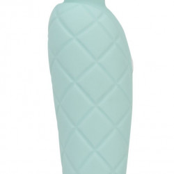 Розкішний вібромасажер PILLOW TALK - Cheeky Teal з кристалом Swarovski, плавне підвищення потужності