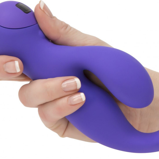 Вибратор-кролик с сенсорным управлением Touch by SWAN - Solo Purple, глубокая вибрация, для точки G