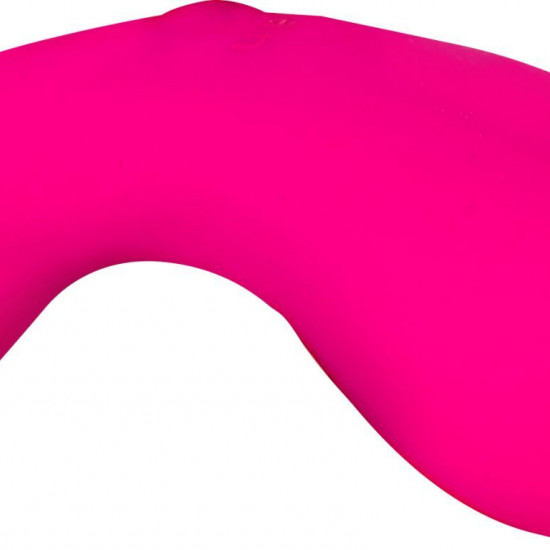 Минивибратор The Mini Swan Wand, два вибромотора, для вагинально-клиторальной стимуляции