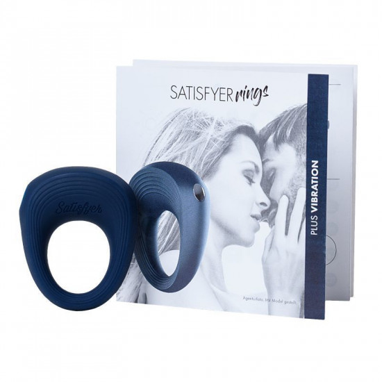 Эрекционное виброкольцо Satisfyer Power Ring, классическая форма, перезаряжаемое, мощное