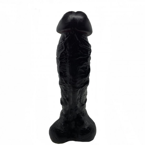 Крафтовое мыло-член с присоской Чистий Кайф Black size XL, натуральное