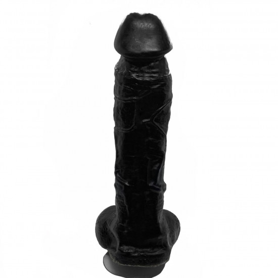 Крафтовое мыло-член с присоской Чистий Кайф Black size XL, натуральное