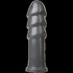 Фалоімітатор для фістингу Doc Johnson American Bombshell B-10 Warhead Gun Metal, діаметр 6,9 см