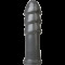 Фалоімітатор для фістингу Doc Johnson American Bombshell B-10 Warhead Gun Metal, діаметр 6,9 см