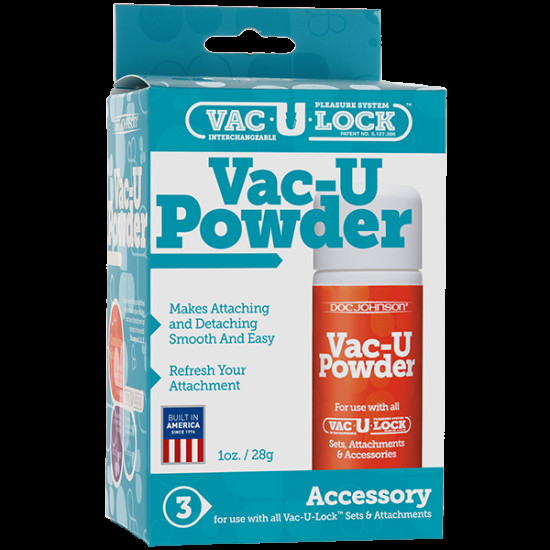 Пудра для крепления Vac-U-Lock Doc Johnson Vac-U Powder