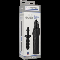 Рука для фістингу Doc Johnson Titanmen The Hand with Vac-U-Lock Compatible Handle, діаметр 6,9 см