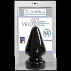 Пробка для фістингу Doc Johnson Titanmen Tools – Butt Plug – 4.5 Inch Ass Master, діаметр 11,7 см
