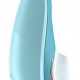 Вакуумный клиторальный стимулятор Womanizer Liberty Blue, магнитная крышка, 2 насадки