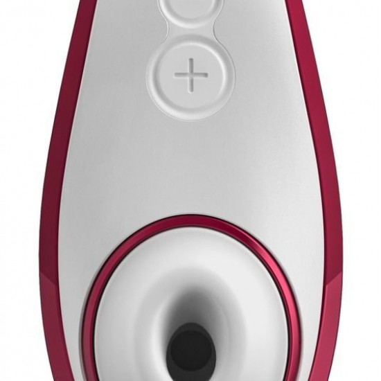 Вакуумный клиторальный стимулятор Womanizer Liberty Red, магнитная крышка, 2 насадки