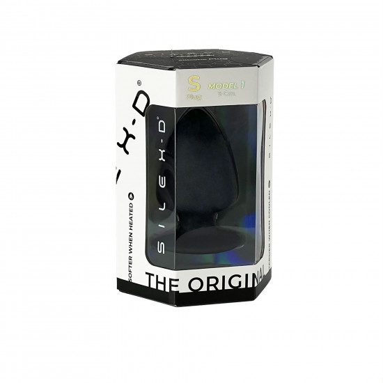 Анальная пробка SilexD (Model 1 size S) двухслойная, силикон+Silexpan, диаметр 5см