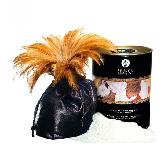 Вкусная пудра для оральных ласк Shunga Sweet Snow Body Powder - Exotic fruits (228 грамм)