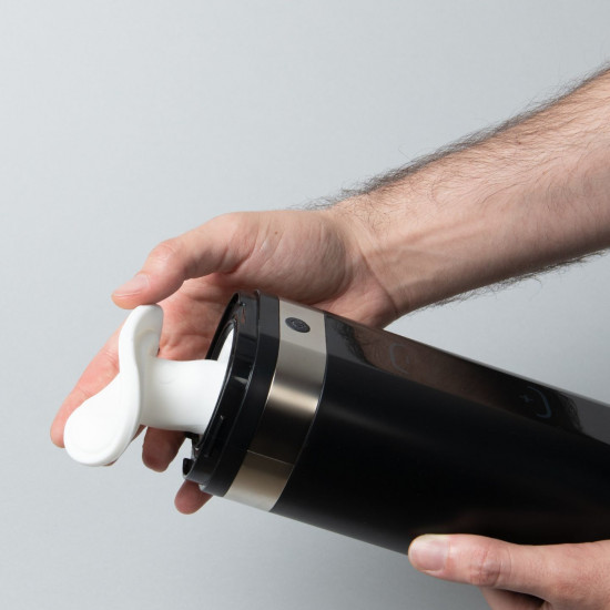 Интерактивный мастурбатор Kiiroo Onyx 2, 10 сжимающихся колец, не надо двигать, теледильдоника