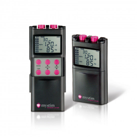 Электростимулятор Mystim Tension Lover, 2 канала, 7 программ, кнопочное управление