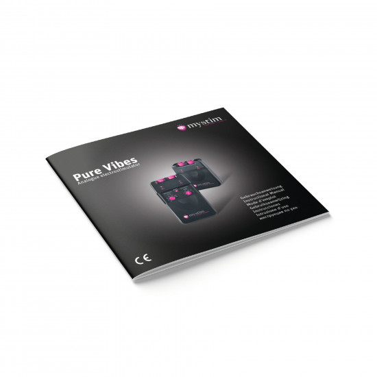 Электростимулятор Mystim Pure Vibes, 2 канала, 3 программы, механические переключатели