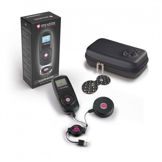 Электростимулятор Mystim Cluster Buster 8 каналов, 12+5 программ, беспроводное управление