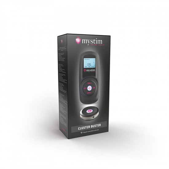 Электростимулятор Mystim Cluster Buster 8 каналов, 12+5 программ, беспроводное управление