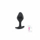 Силиконовая анальная пробка Mystim Rocking Force S для электростимулятора, диаметр 3,7 см