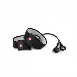 Утяжка для пеніса Mystim Charming Chuck, два регульованих текстильних ременя з електродами