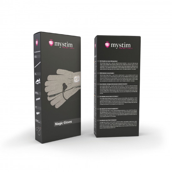 Перчатки для электростимуляции Mystim Magic Gloves, очень нежное воздействие