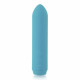 Минивибратор Je Joue - Classic Bullet Vibrator Teal с глубокой вибрацией и фиксацией на палец  + подарок косметичка