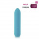 Минивибратор Je Joue - Classic Bullet Vibrator Teal с глубокой вибрацией и фиксацией на палец  + подарок косметичка