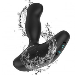 Масажер простати Nexus Revo Black з головкою, яка обертається, макс. діаметр 3,2 см