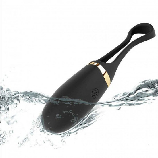 Виброяйцо Dorcel Secret Delight Gold с пультом ДУ, с турборежимом и голосовым управлением