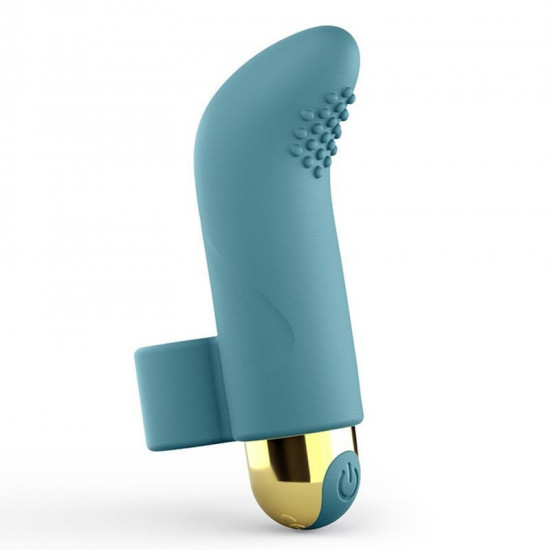 Вибратор на палец Love To Love TOUCH ME PETROLE перезаряжаемый, мощный мотор