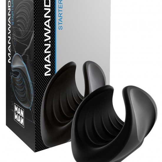 Мастурбатор Manwan MAN.WAND STARTER, отлично для пар, регулируемое сжатие, виброминет