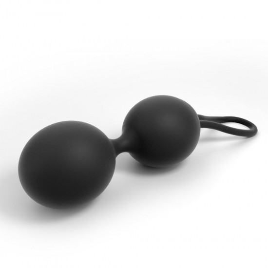 Вагинальные шарики Dorcel Dual Balls Black, диаметр 3,6см, масса 55 г