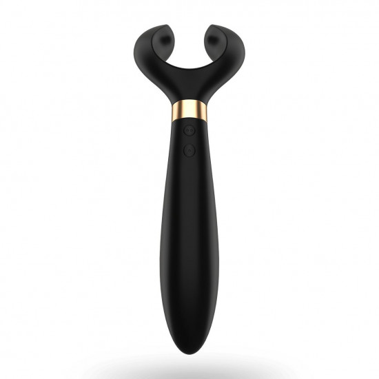Вибратор для пар Satisfyer Endless Fun Black, 3 независимых мотора, многофункциональный