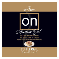 Пробник збудливого гелю Sensuva - ON for Her Arousal Gel Coffee Cake (4 мл)