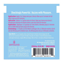 Пробник збуджувальної олії Sensuva – ON Arousal Oil for Her Ice (0,3 мл)