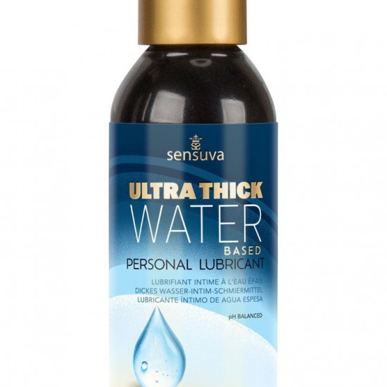 Густая смазка Sensuva Ultra-Thick Water-Based (125 мл) на водной основе, без глицерина и парабенов