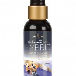 Змазка водно-силіконова Sensuva Hybrid Blueberry Muffin 57 мл без цукру, можна для оральних пестощів