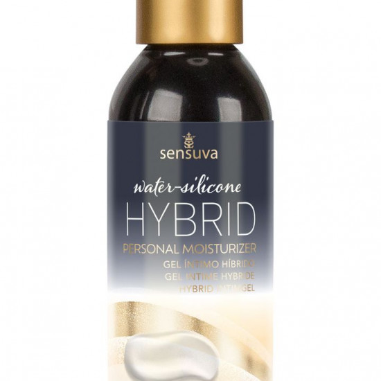 Смазка водно-силиконовая Sensuva Hybrid Formula (125 мл) без сахара, подходит для оральных ласк