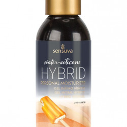 Змазка водно-силіконова Sensuva Hybrid Orange Creamsicle (125мл) без цукру, можна для оральних пестощів