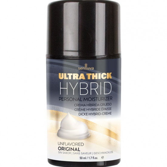 Густой крем-смазка на гибридной основе Sensuva UltraThick Hybrid Formula (50 мл) рН сбалансирована