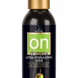 Збуджувальна змазка на гібридній основі Sensuva  Ultra-Stimulating On Insane Caramel Apple (125 мл)