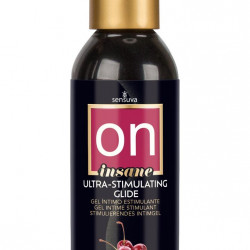 Збуджувальна змазка на гібридній основі Sensuva Ultra-Stimulating On Insane Cherry Pop (125 мл)