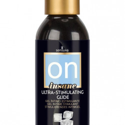 Збуджувальна змазка на гібридній основі Sensuva Ultra-Stimulating ON Insane Ice (125 мл)