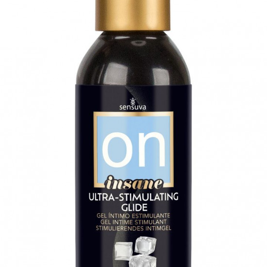 Возбуждающая смазка на гибридной основе Sensuva Ultra-Stimulating ON Insane Ice (125 мл)