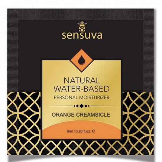 Пробник Sensuva - Natural Water-Based Orange Creamsicle (6 мл)
