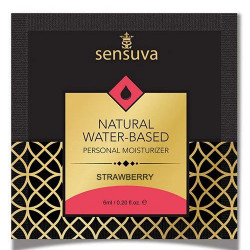 Пробник Sensuva - Natural Water-Based Strawberry (6 мл)