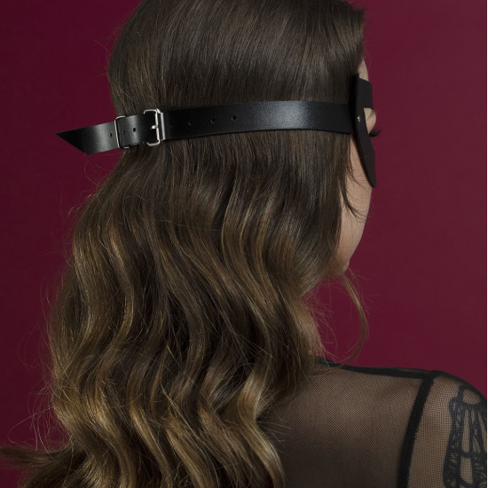 Маска на лицо Feral Feelings - Mistery Mask, натуральная кожа, черная